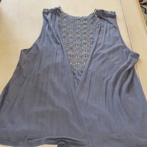 sleeveless cardigan